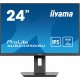 iiyama ProLite 24” 3-side borderless monitor featuring IPS (In-Plane-Switching) panel with a 16:10 aspect ratio and height-adjus