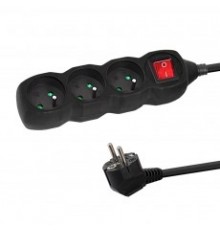 Esperanza ELK211K power extension 3 m 3 AC outlet(s) Indoor Black