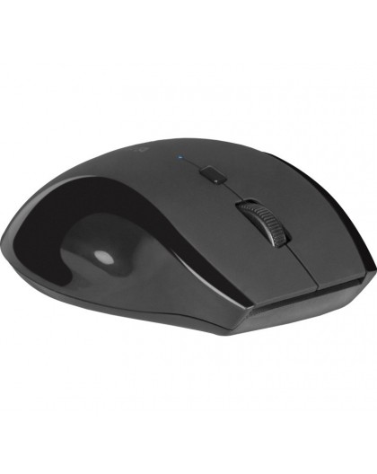 MOUSE DEFENDER ACCURA MM-295 RF BLACK OPTICAL 1600DPI 6P