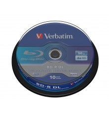 Verbatim 43746 blank Blu-Ray disc BD-R 50 GB 10 pc(s)