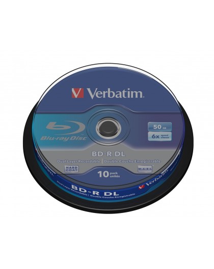 Verbatim 43746 blank Blu-Ray disc BD-R 50 GB 10 pc(s)