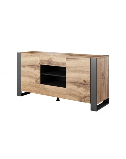 Cama chest of drawers WOOD wotan oak/antracite