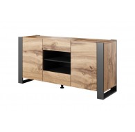 Cama chest of drawers WOOD wotan oak/antracite