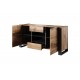 Cama chest of drawers WOOD wotan oak/antracite