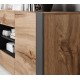 Cama chest of drawers WOOD wotan oak/antracite