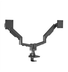 EDBAK Desk Mount | DMV02 Dual Swing Arm | Height adjustment, Tilt | 19-35 " | Maximum weight (capacity) 20 kg | Black