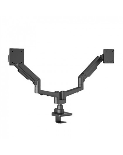EDBAK Desk Mount | DMV02 Dual Swing Arm | Height adjustment, Tilt | 19-35 " | Maximum weight (capacity) 20 kg | Black