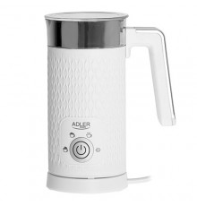 Adler AD 4494 milk frother/warmer Automatic Metallic, White