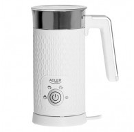 Adler AD 4494 milk frother/warmer Automatic Metallic, White