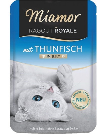 MIAMOR Ragout Royale Tuna in jelly - wet cat food - 100g