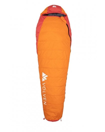 VOLVEN TRAVELLER sleeping bag right - Orange
