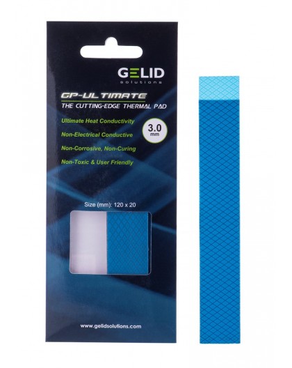 Thermopads Gelid Ultimate 120x20x3.0mm TP-GP04-R-E
