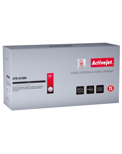Activejet ATB-423BN toner (replacement for Brother TN-423BK Supreme 6500 pages black)