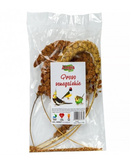 ALEGIA Senegalese Millet - treat for birds and rodents - 80g
