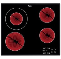 Whirlpool AKT 8130 BA hob Black Built-in Ceramic 4 zone(s)