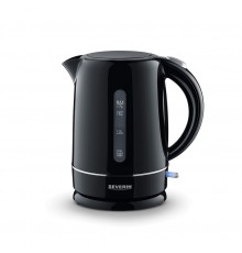 Severin WK 4322 electric kettle 1.7 L 2200 W Black