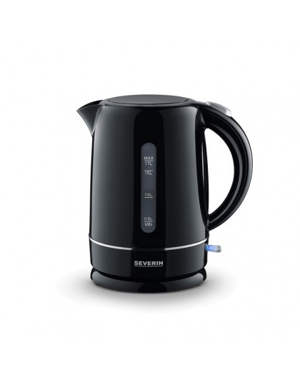 Severin WK 4322 electric kettle 1.7 L 2200 W Black