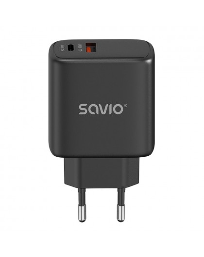 SAVIO LA-06/B USB Quick Charge Power Delivery 3.0 30W Internal charger