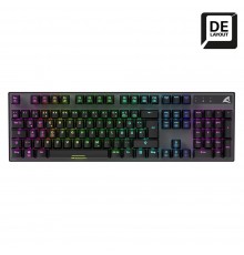 Sharkoon SKILLER SGK20 Red keyboard Gaming USB QWERTZ German Black