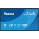 iiyama 43" 4K UHD Professional Digital Signage 24/7 display featuring Android OS, FailOver and Intel® SDM slot