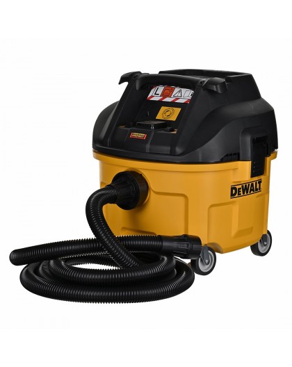 DeWALT DWV901L dust extractor Black, Yellow 30 L 1400 W