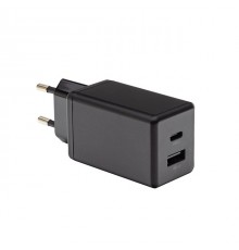 PATONA Premium Charger GaN PD45W 1xUSB-C 1xUSB-A PD3.0 QC3.0 Black