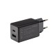 PATONA Premium Charger GaN PD45W 1xUSB-C 1xUSB-A PD3.0 QC3.0 Black