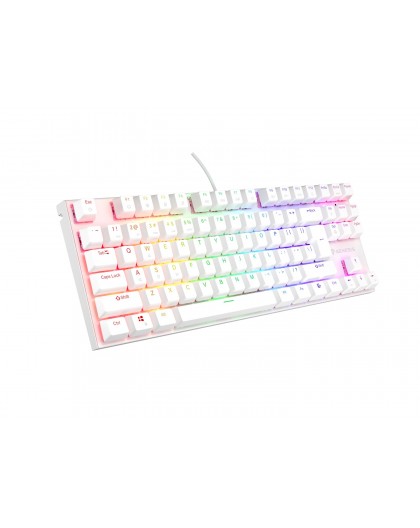 THOR 303 | Mechanical Gaming Keyboard | Wired | US | White | USB Type-A | Outemu Peach Silent