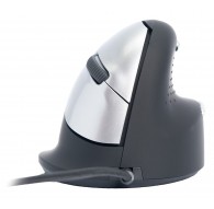 R-Go Tools Ergonomic mouse R-Go HE Break with break software, large (hand size ≥ 185 mm), right-handed, Wired, black