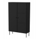 Cama Display case PALAZZO BIS 100x39x166 matte black