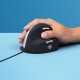 R-Go Tools Ergonomic mouse R-Go HE Break with break software, large (hand size ≥ 185 mm), right-handed, Wired, black
