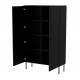 Cama Display case PALAZZO BIS 100x39x166 matte black