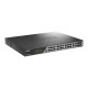 D-Link DSS-200G-28MP network switch Managed L2 Gigabit Ethernet (10/100/1000) Power over Ethernet (PoE) 1U Grey