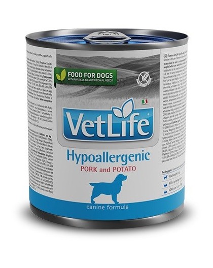 FARMINA Vet Life Hypoallergenic Pork & Potato - Wet dog food - 300 g