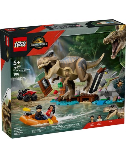 LEGO JURASSIC WORLD 76975 T-Rex River Escape