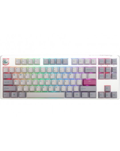 Ducky One 3 TKL Mist Grey keyboard Gaming USB German