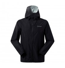 BERGHAUS Deluge Pro 3.0 - men's rain jacket, size L (black)