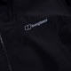 BERGHAUS Deluge Pro 3.0 - men's rain jacket, size L (black)