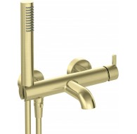 Bathtub mixer with shower set