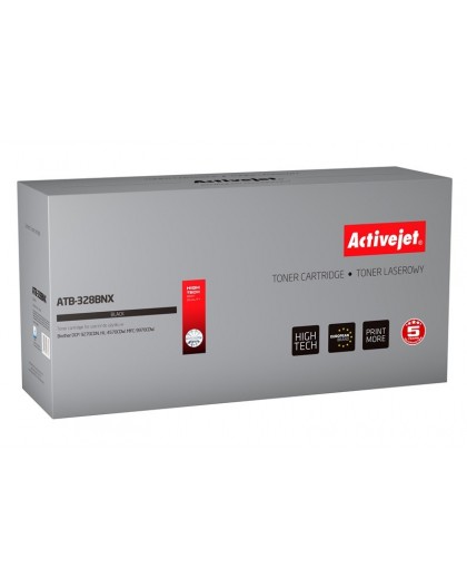 Activejet ATB-328BNX toner (replacement for Brother TN-328BK Supreme 8000 pages black)