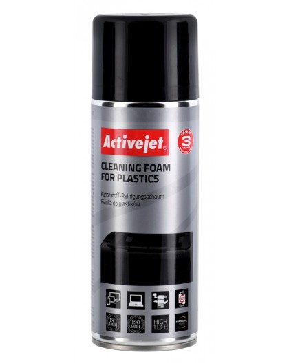 Activejet AOC-100 cleaning foam for plastic 400 ml