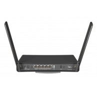 Mikrotik hAP ac³ wireless router Gigabit Ethernet Dual-band (2.4 GHz / 5 GHz) Black