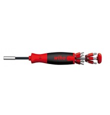 screwdriver with bit magazine liftup 25 magnetic