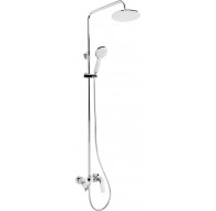 Shower head with bathtub faucet