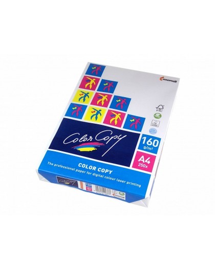Paper copier office Mondi Color Copy 8687A16 (A4 160g/m2 250 pcs. sheets paper white satin)