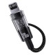 Baseus Gem USB-C to iP fast charging cable 2 m 20 W Black