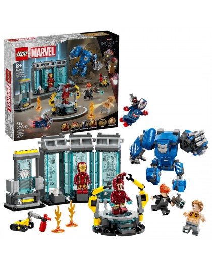LEGO MARVEL 76315 Iron Man’s Laboratory: Hall of Armor