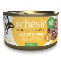 SCHESIR in jelly Tuna with surimi - wet cat food - 85 g