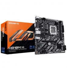 GIGABYTE H810M H Motherboard - Intel Core Ultra (Series 2) CPUs, 4+1+2 Phases VRM, up to 6400MHz DDR5, 1xPCIe 4.0 M.2, 1GbE LAN,