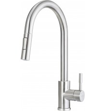 Kitchen faucet with pull-out spout